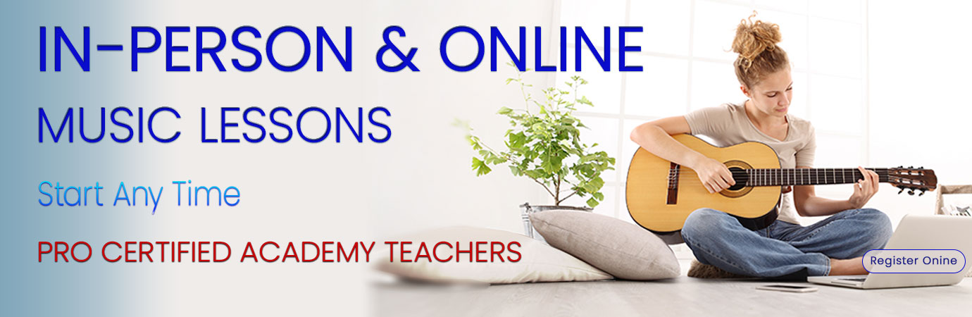 In-Person and Online Music Lessons