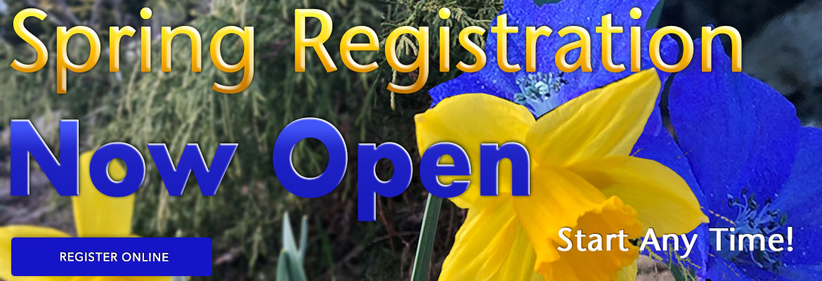 Spring Registration Now Open